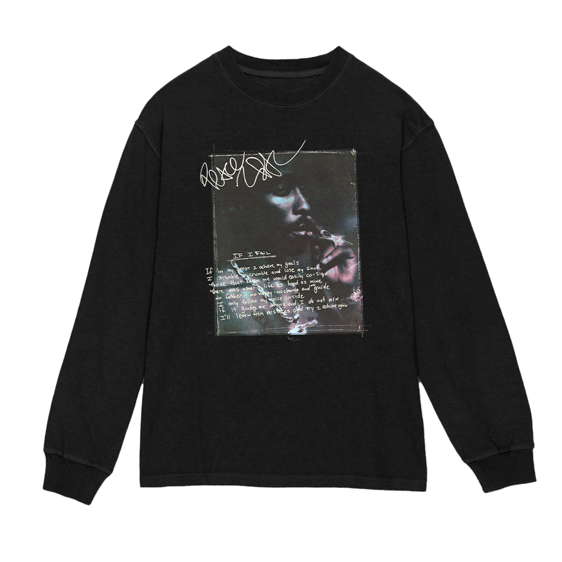 If I Fail Black Long Sleeve 2pac Official