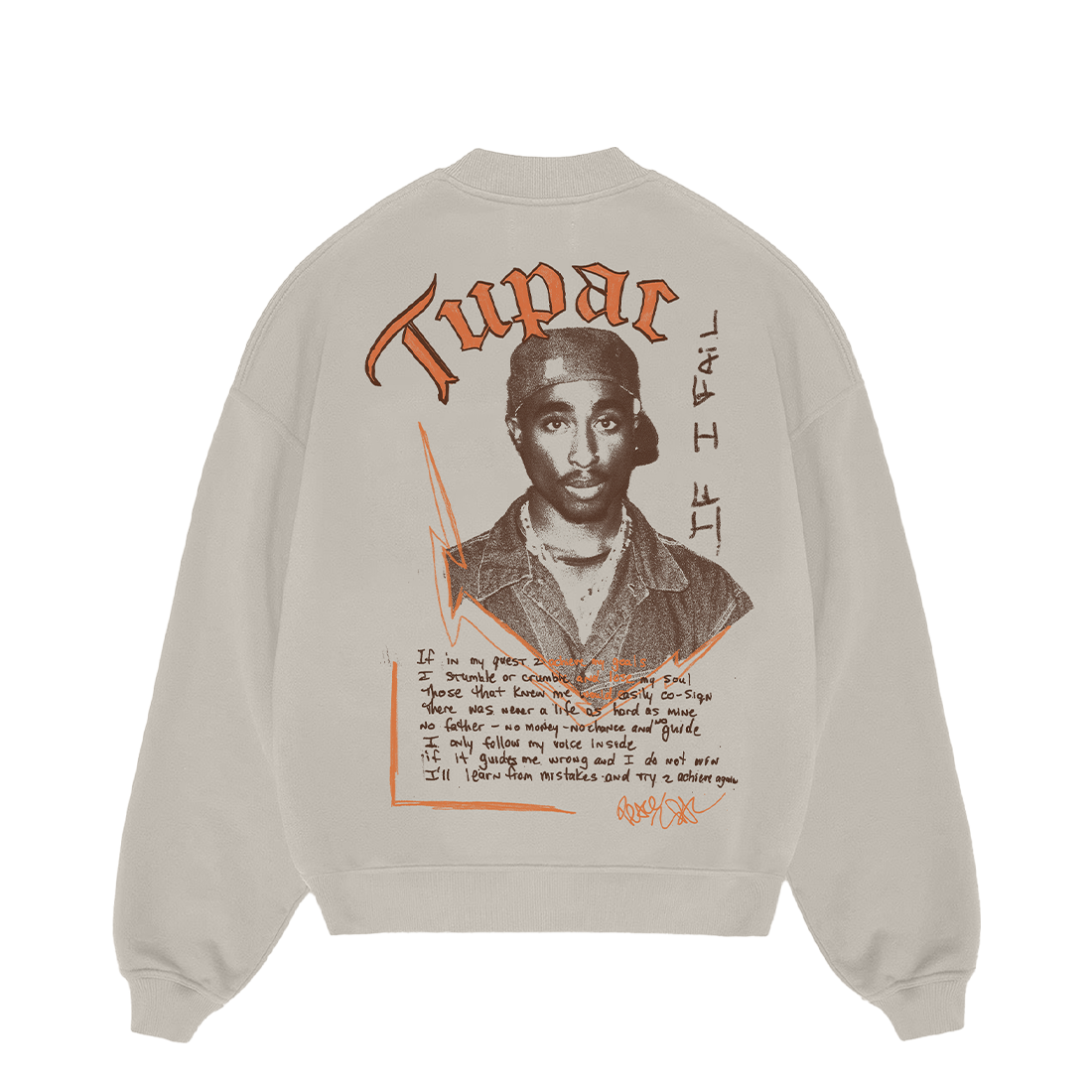 Tupac Shakur - If I Fail Crewneck