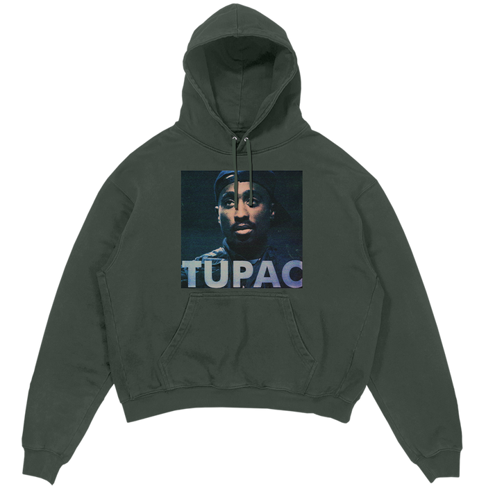 2Pac - 2Pac Green Photo Hoodie