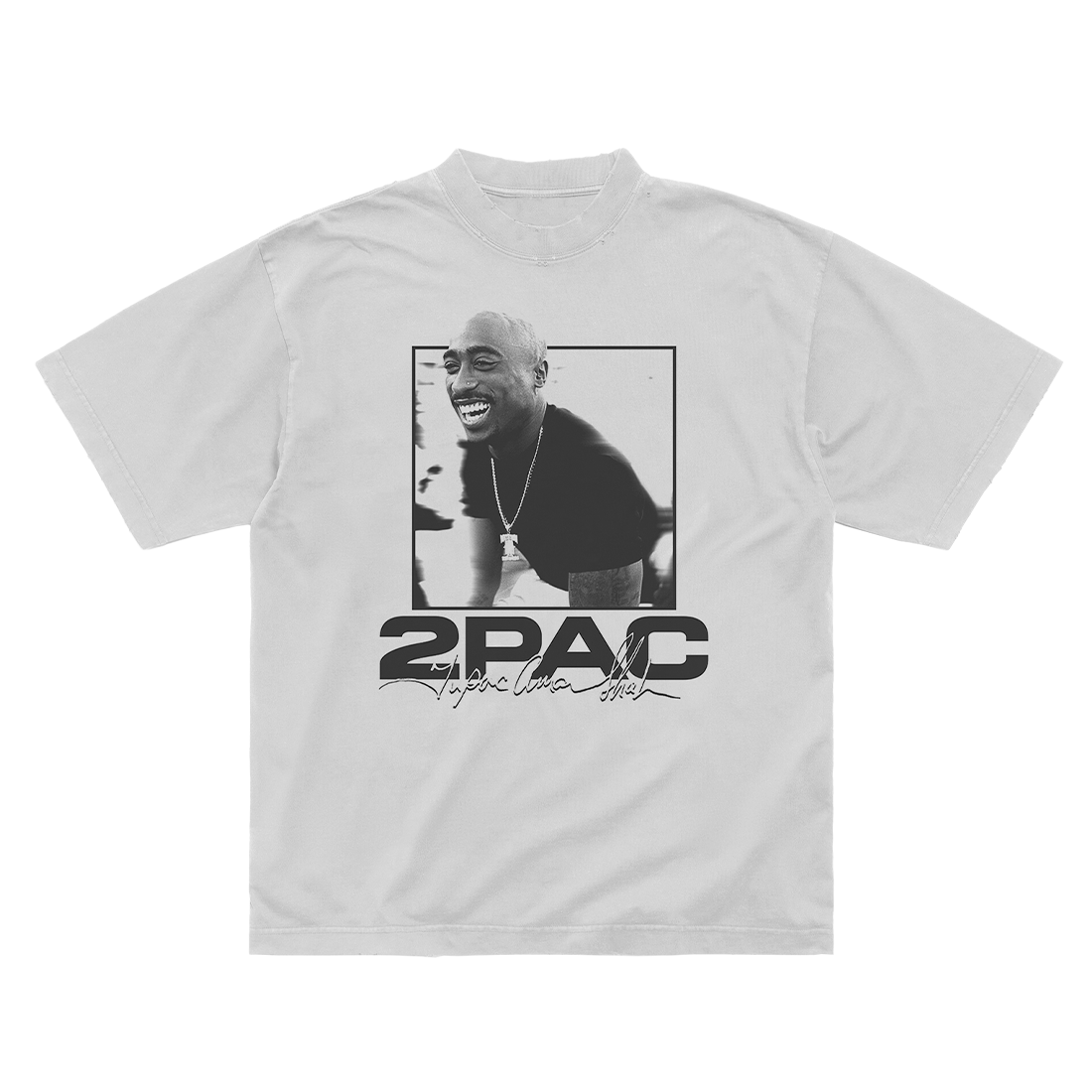 Tupac Shakur - 2 Live and Die in LA White T-Shirt