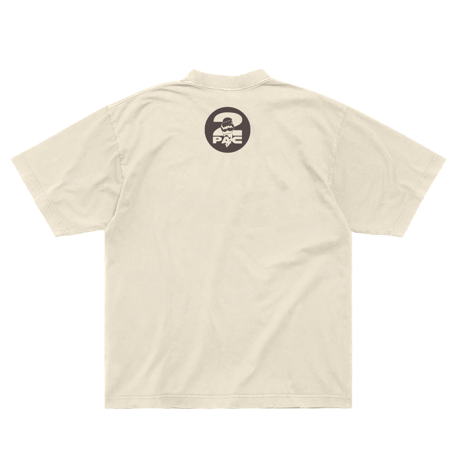 Tupac Shakur - Starry Night Cream Tee