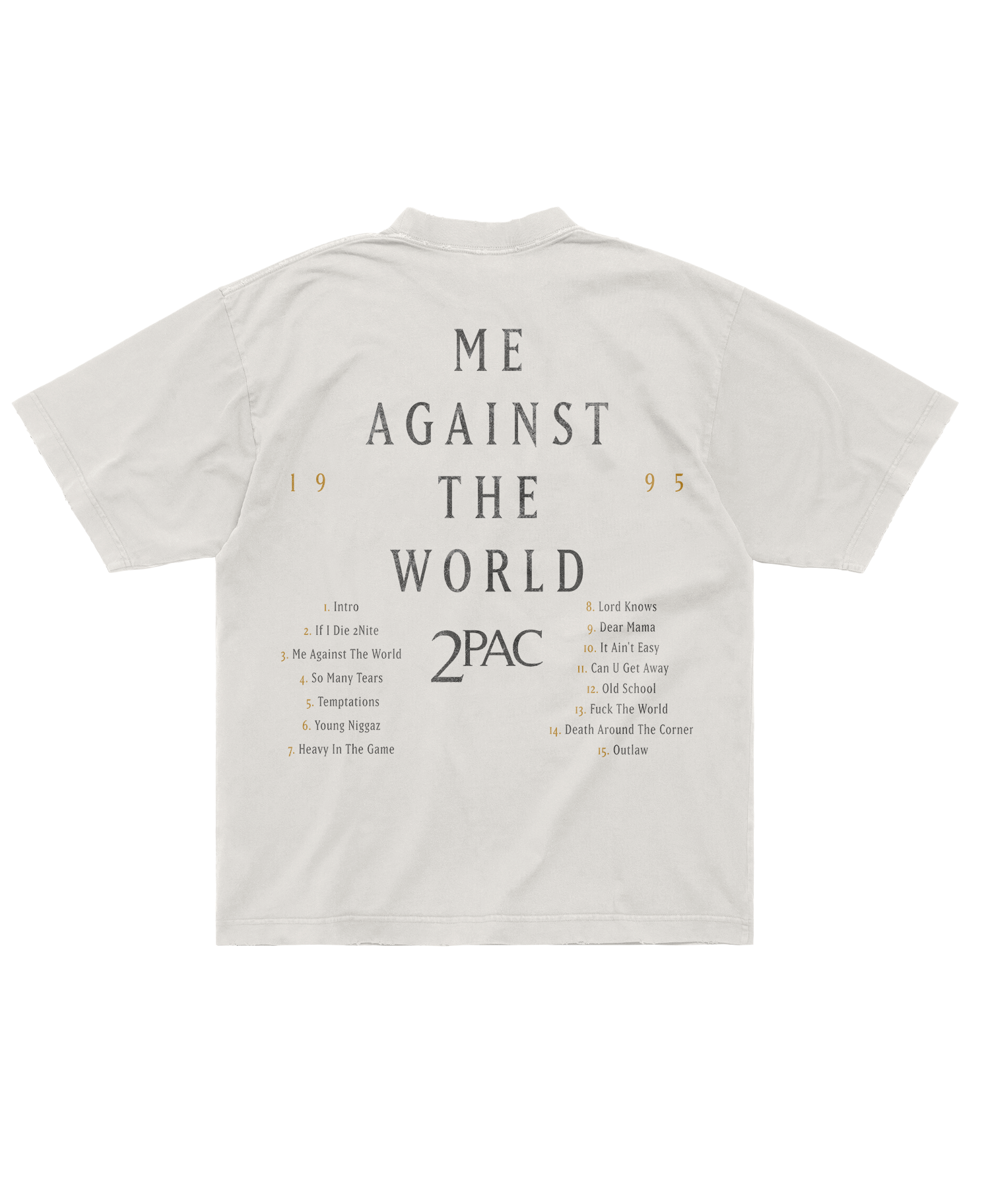 2Pac - Temptations White T-Shirt