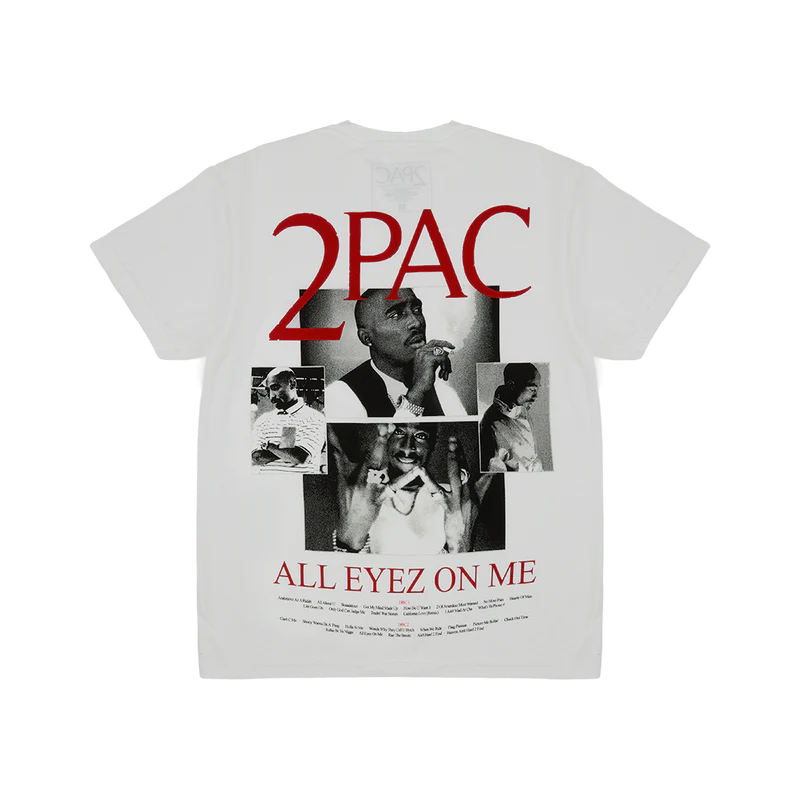Tupac Shakur - Collage White Tee