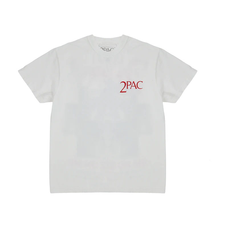 Tupac Shakur - Collage White Tee