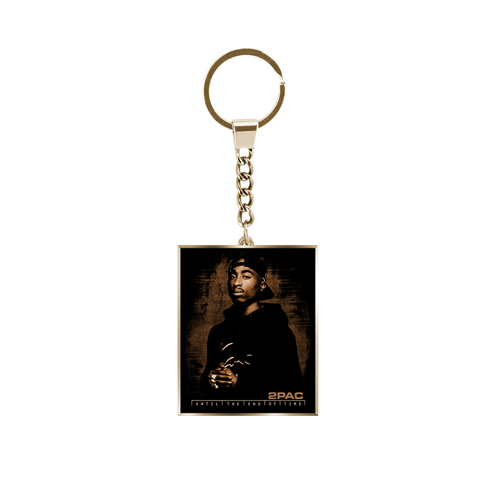 Tupac Shakur - Until The End of Time Enamel Keychain