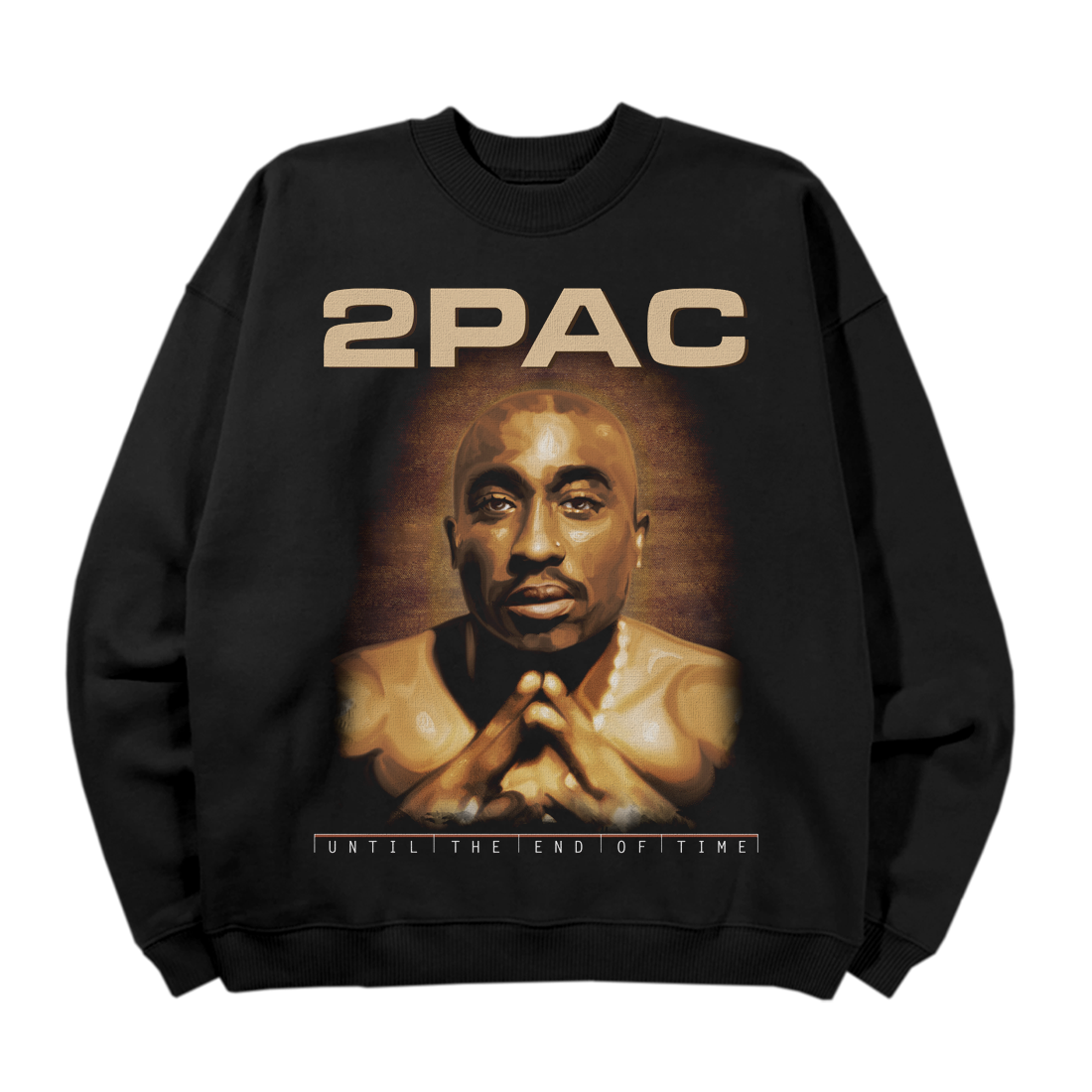 2Pac - Until The End Of Time: Sketch Crewneck