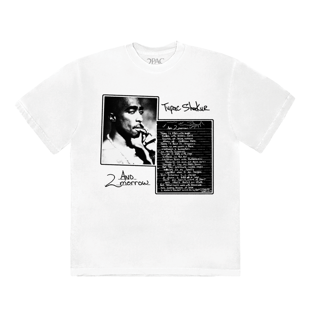 2Pac - And 2Morrow: T-Shirt